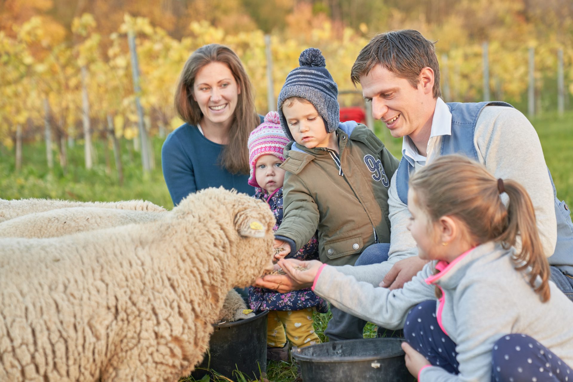 Die Familie Harm lebt für guten Wein und gutes Essen.