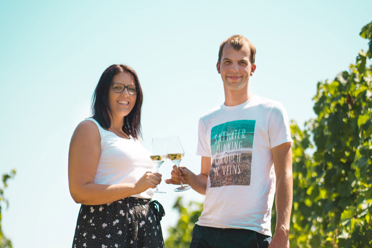 Markus Heninger mit Partnerin Lisa