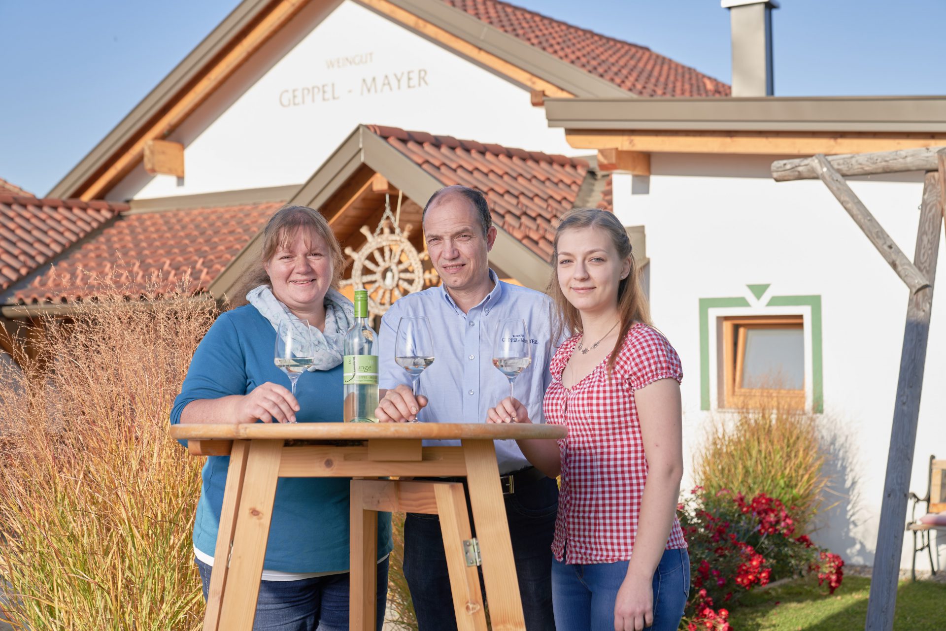 Petra und Christian Mayer eint die Liebe zum Wein.