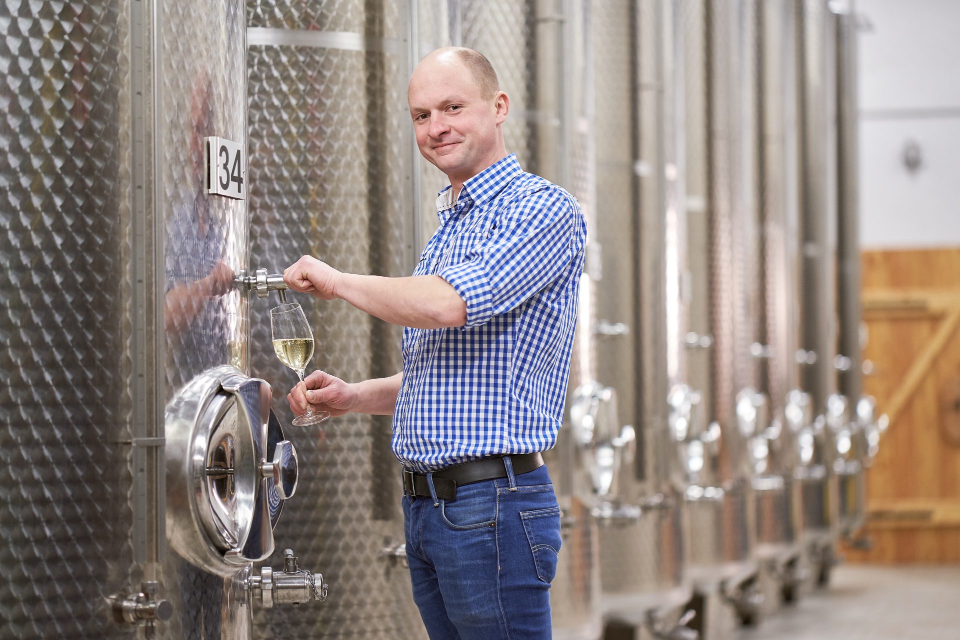 Weinbaumeister Karl Erber garantiert beste Qualität.